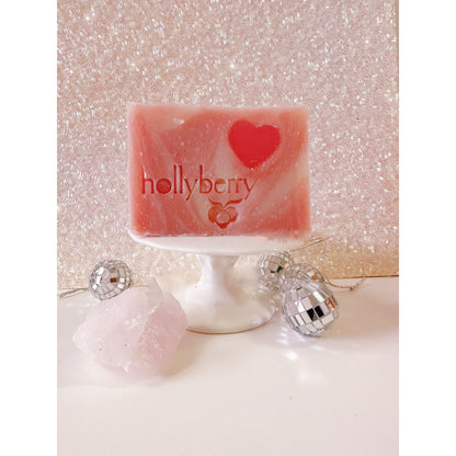 Heartbeat - Natural Strawberry Rhubarb Bar Soap